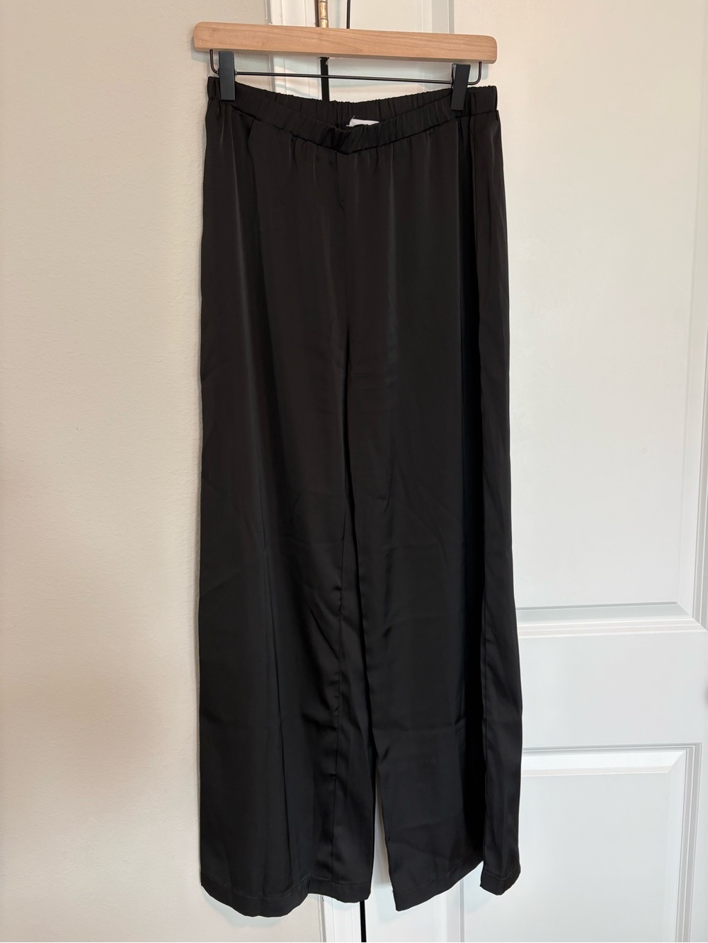 Peppermayo Black Satin Pants